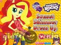 Miniaturka gry: My Little Pony Rainbow Rocks Sunset Shimmer Dress Up